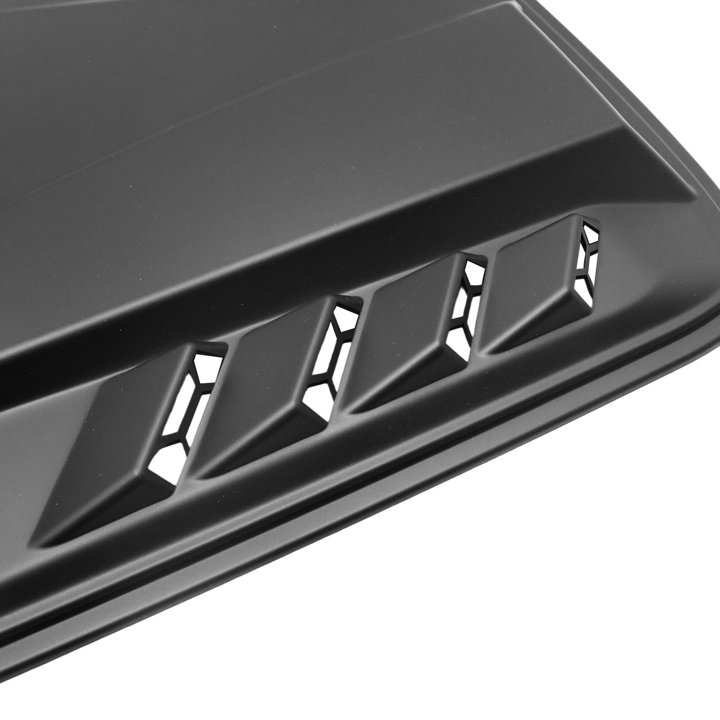 For 2000-2025 Toyota Tundra Black Car Intake Hood Scoop Bonnet Vent Cover Decor