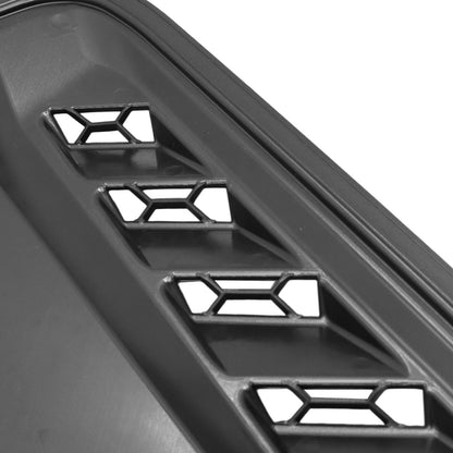 For 2000-2025 Toyota Tundra Black Car Intake Hood Scoop Bonnet Vent Cover Decor