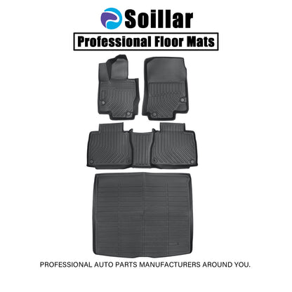 New Floor Mats & Trunk Cargo Liner TPE For 2020 Mercedes-Benz GLE 53 AMG Black