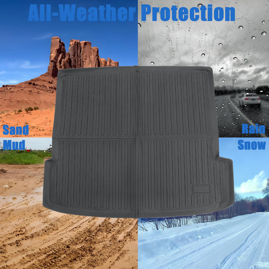 TPE Cargo Trunk Liner Cover Floor Mat For 2020-2026 BMW X6 X6M G06 Waterproof