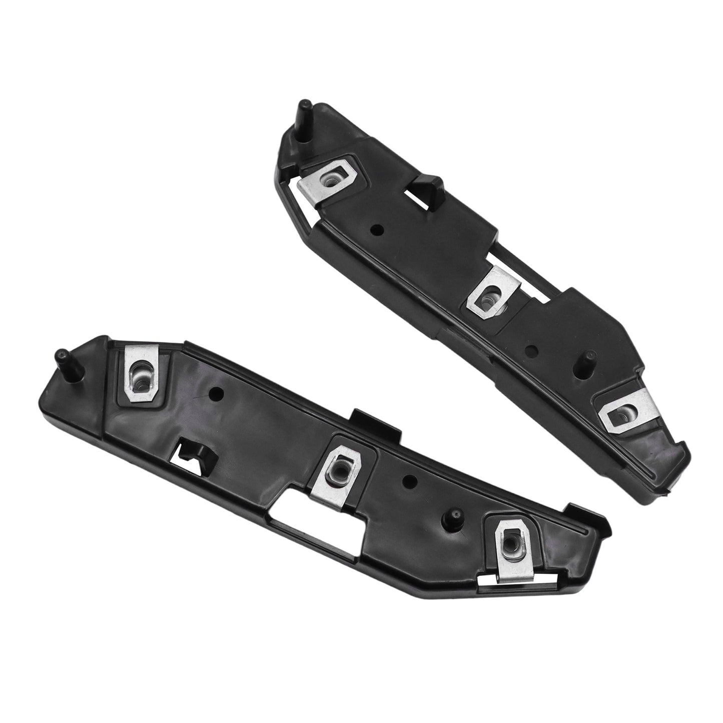 Bumper Cover Bracket Driver & Passenger Side Pair Front For 2019-2024 Ford Edge