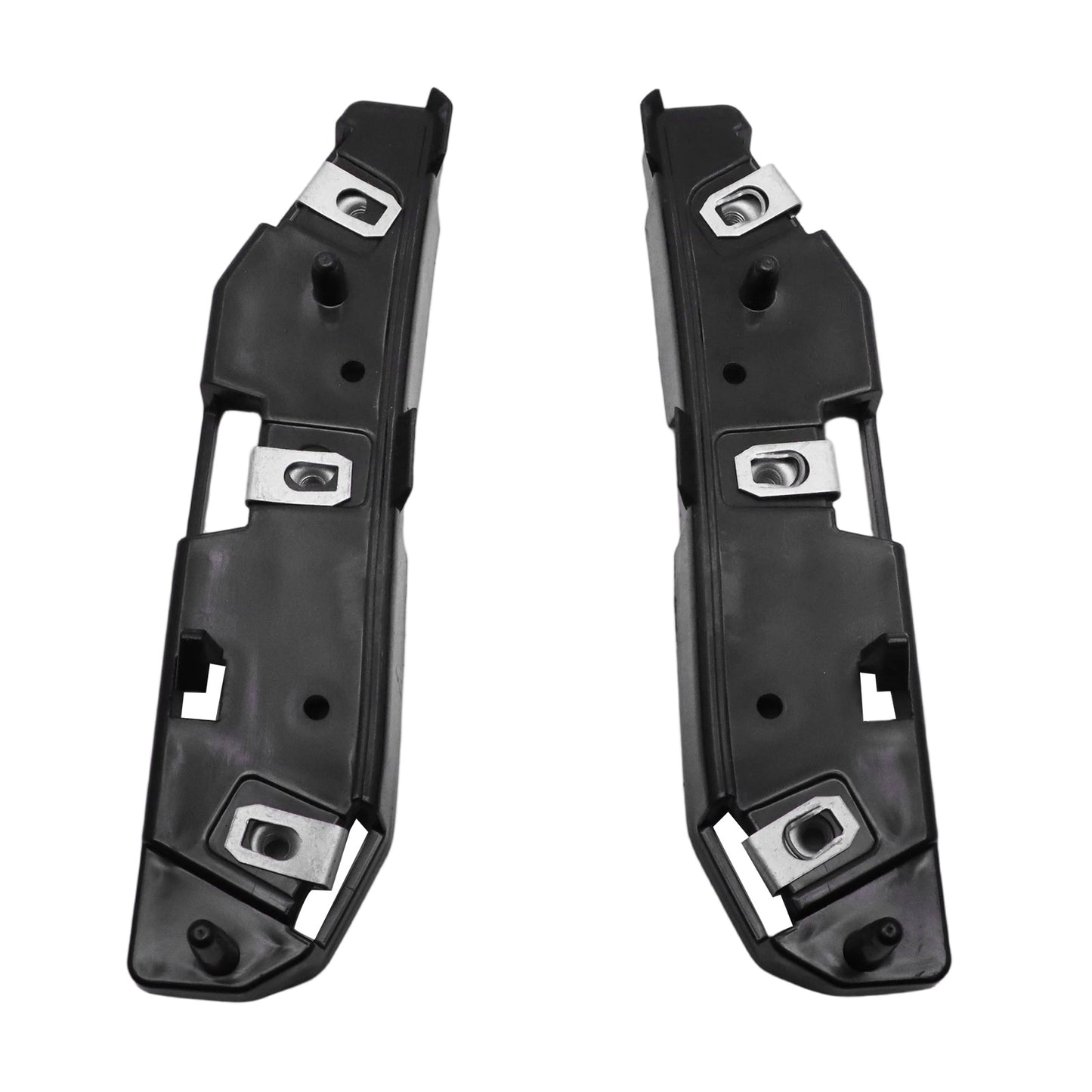 Bumper Cover Bracket Driver & Passenger Side Pair Front For 2019-2024 Ford Edge
