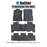 TPE Floor Mats All Weather Fits 2014-2023 Lexus GX460 4-Door Floor Liners Black