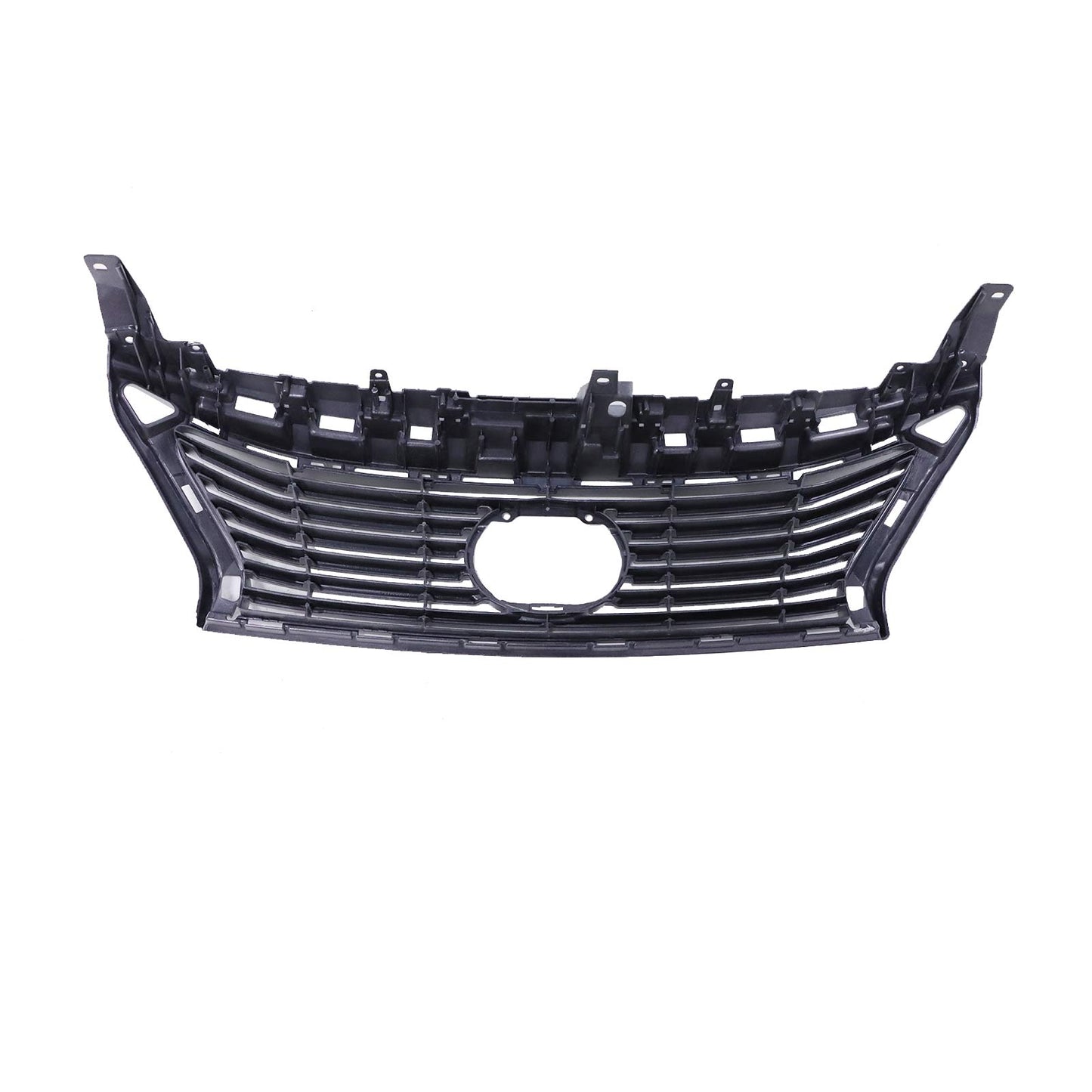 Bumper Upper+Lower Grille Fog Light Trim Chrome Fit 2013-2015 Lexus ES350 ES300H
