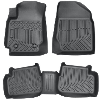 Floor Mats Liner For 2000-2008 Toyota Corolla 4-Door Front-Rear All Weather TPE
