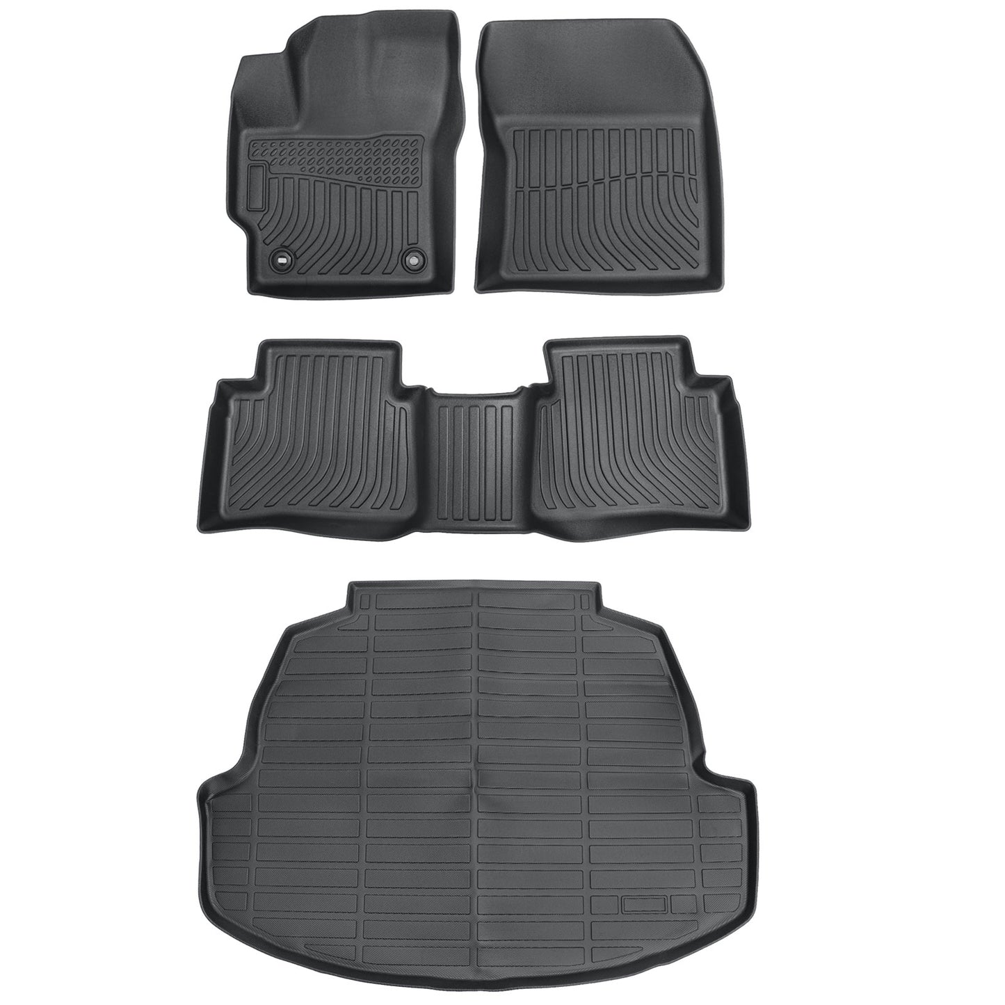 TPE Floor Mats Liners+Trunk Cargo Liner For 2020-2025 Toyota Corolla All-Weather