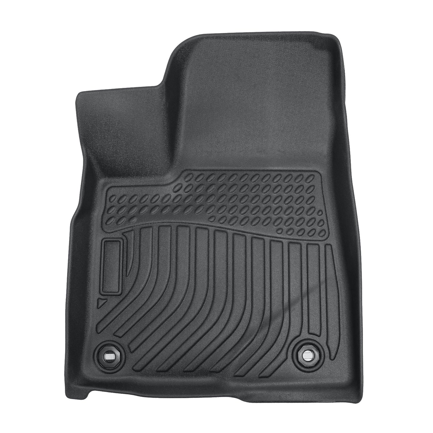 Floor Mats Liner TPE For 2014-2019 Toyota Highlander 8 Seats 3D Model Waterproof