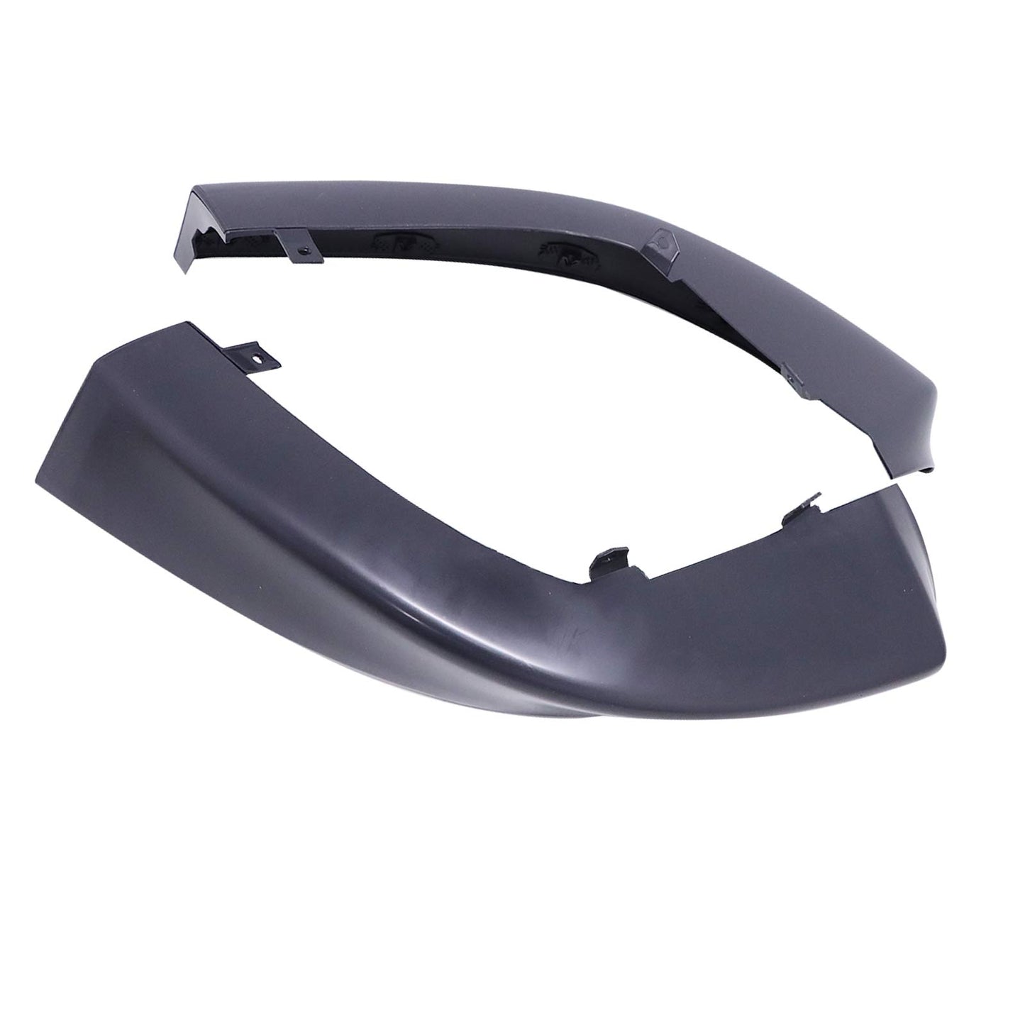 2x Valance Black Front Driver & Passenger Side For 2008-2015 Mitsubishi Lancer 6512A163WA 6512A164XA 6512A164WA