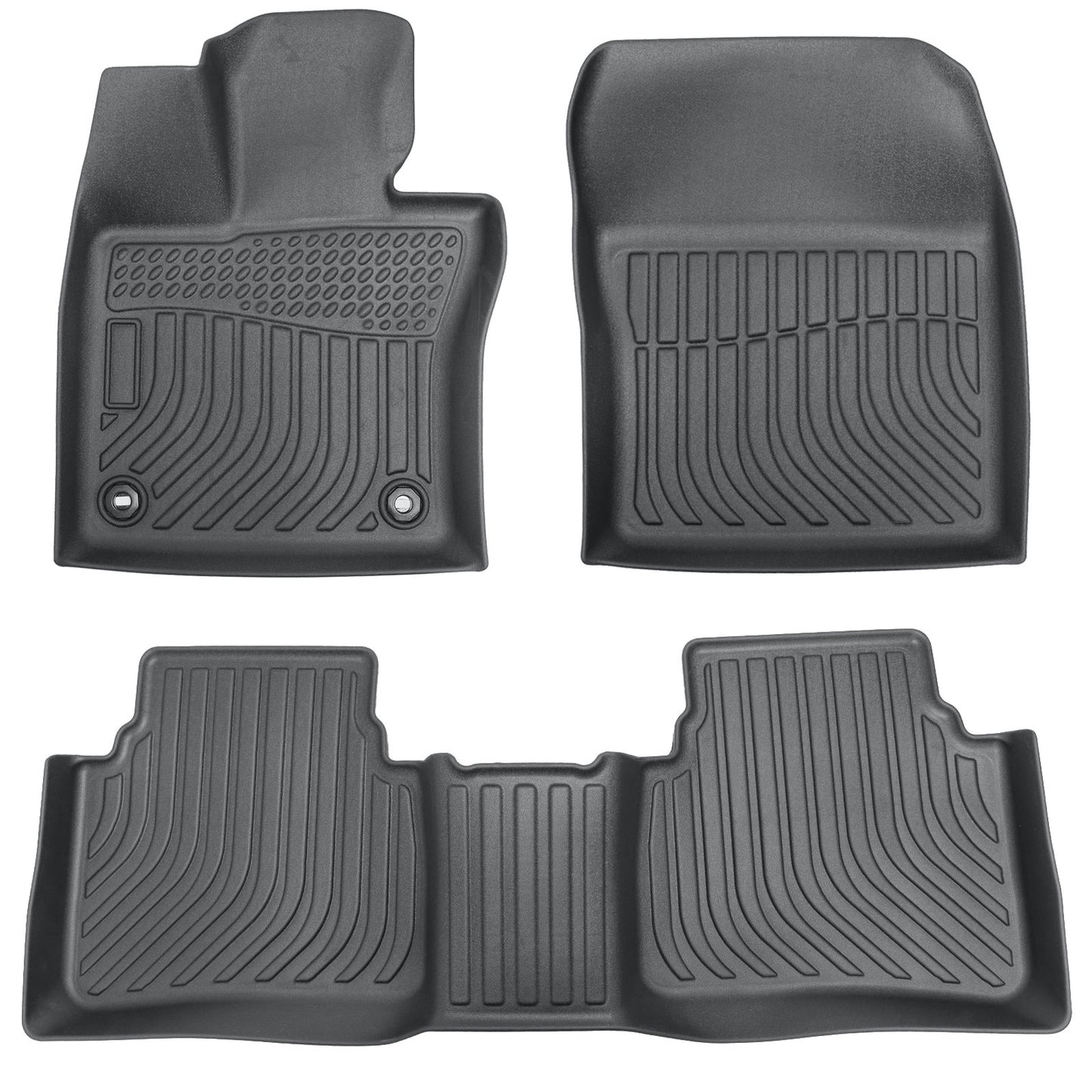 3D Floor Mats Liner For 2023-2025 Toyota Prius Prime Front-Rear All Weather TPE