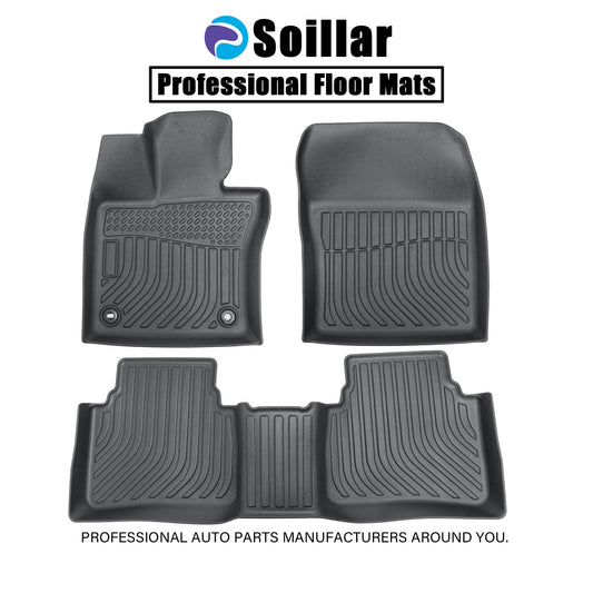 3D Floor Mats Liner For 2023-2025 Toyota Prius Prime Front-Rear All Weather TPE