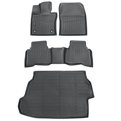TPE Front & 2nd Floor Mats+Trunk Cargo Liner For 2023 2024 2025 Toyota Prius LE