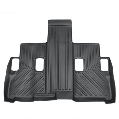 TPE Floor Mats Liner Waterproof For 2023 2024 2025 Toyota Sequoia 7&8 Passenger