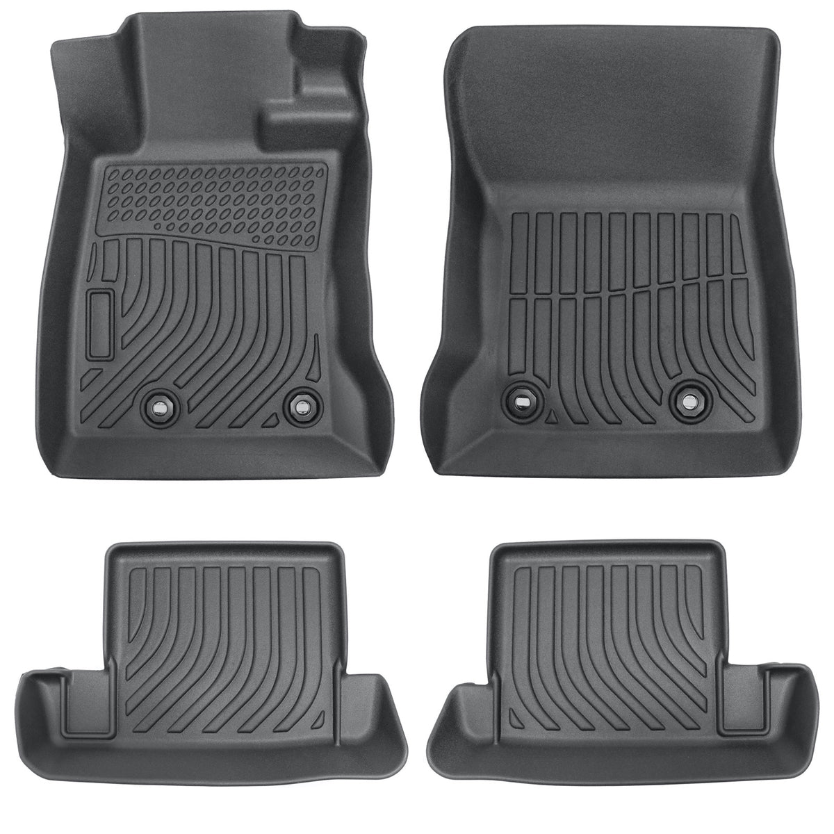 2022 2023 2024 2025 For Toyota GR86 Coupe 2Row TPE Floor Mats 4Pcs New Full Set