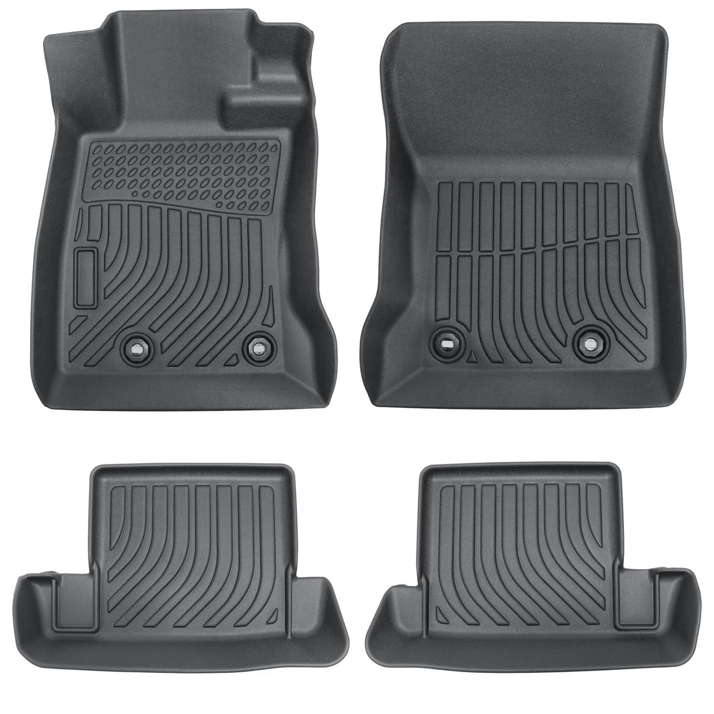 2022 2023 2024 2025 For Toyota GR86 Coupe 2Row TPE Floor Mats 4Pcs New Full Set