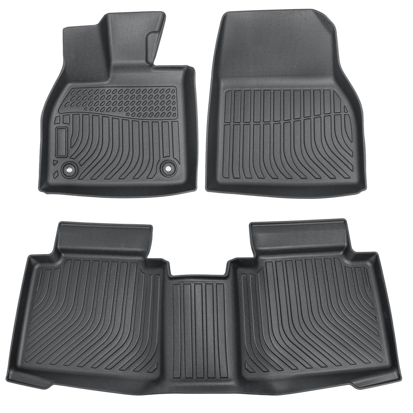 Floor Mats Liner For 2023-2025 Subaru Solterra Toyota bZ4X 4Door TPE All Weather