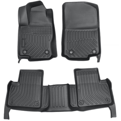 Floor Mats Liner For 2017-2019 Mercedes-Benz GLS Class Front-Rear All Weather 3D
