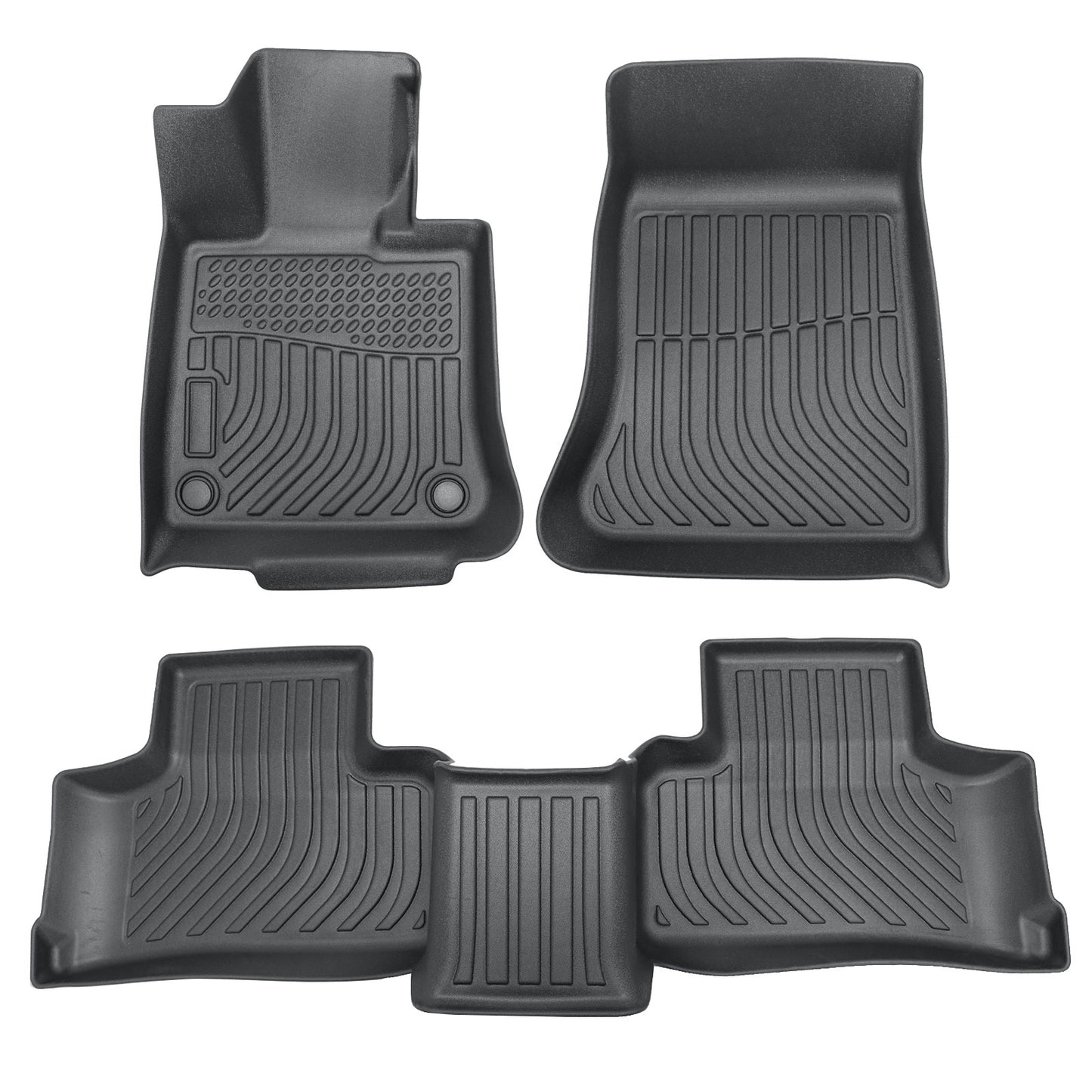 Floor Mats Liner For 2023 2024 2025 Mercedes-Benz GLC GLC300 All Weather TPE 3D