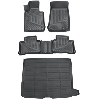 TPE For 2016 2017 2018 Mercedes-Benz GLC Class Floor Mats & Trunk Cargo Liners