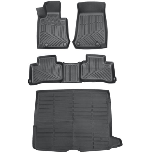 TPE For 2016 2017 2018 Mercedes-Benz GLC Class Floor Mats & Trunk Cargo Liners