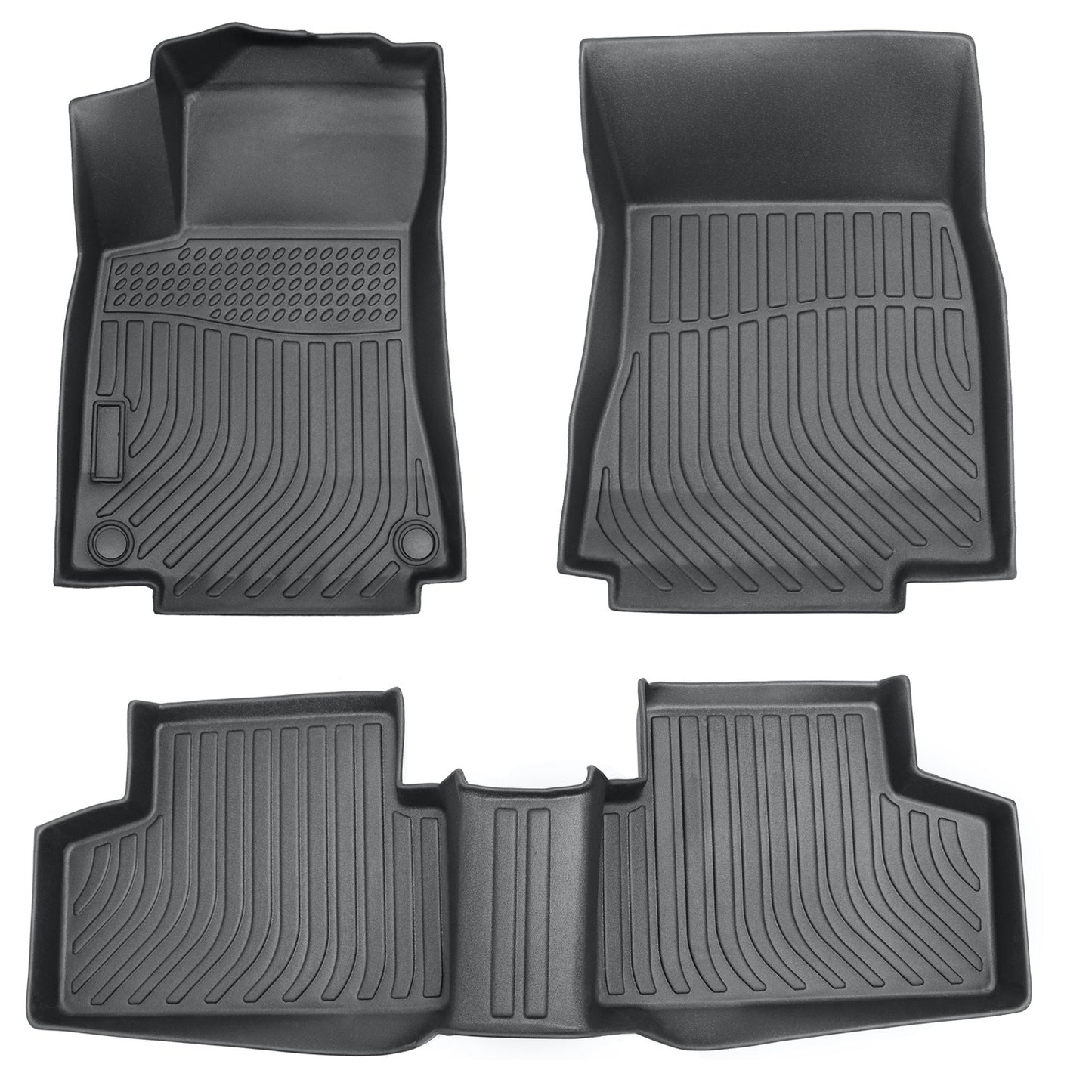 For 2020-2025 Mercedes-Benz GLB Class Front&Rear TPE Floor Mats Liner Waterproof