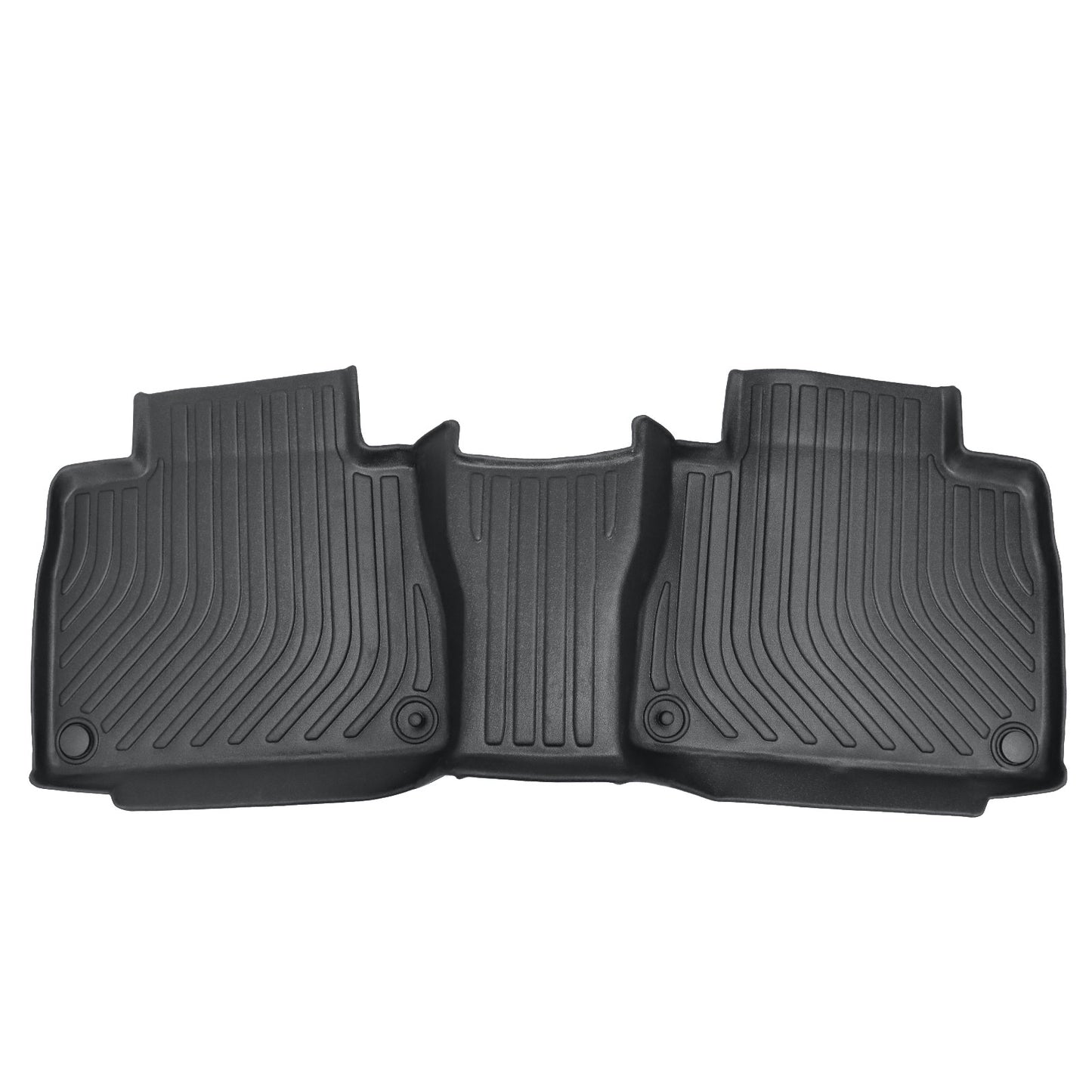 3D Model Floor Mats Liner All Weather TPE For 2020-2025 Benz GLE-Class SUV 3PCS