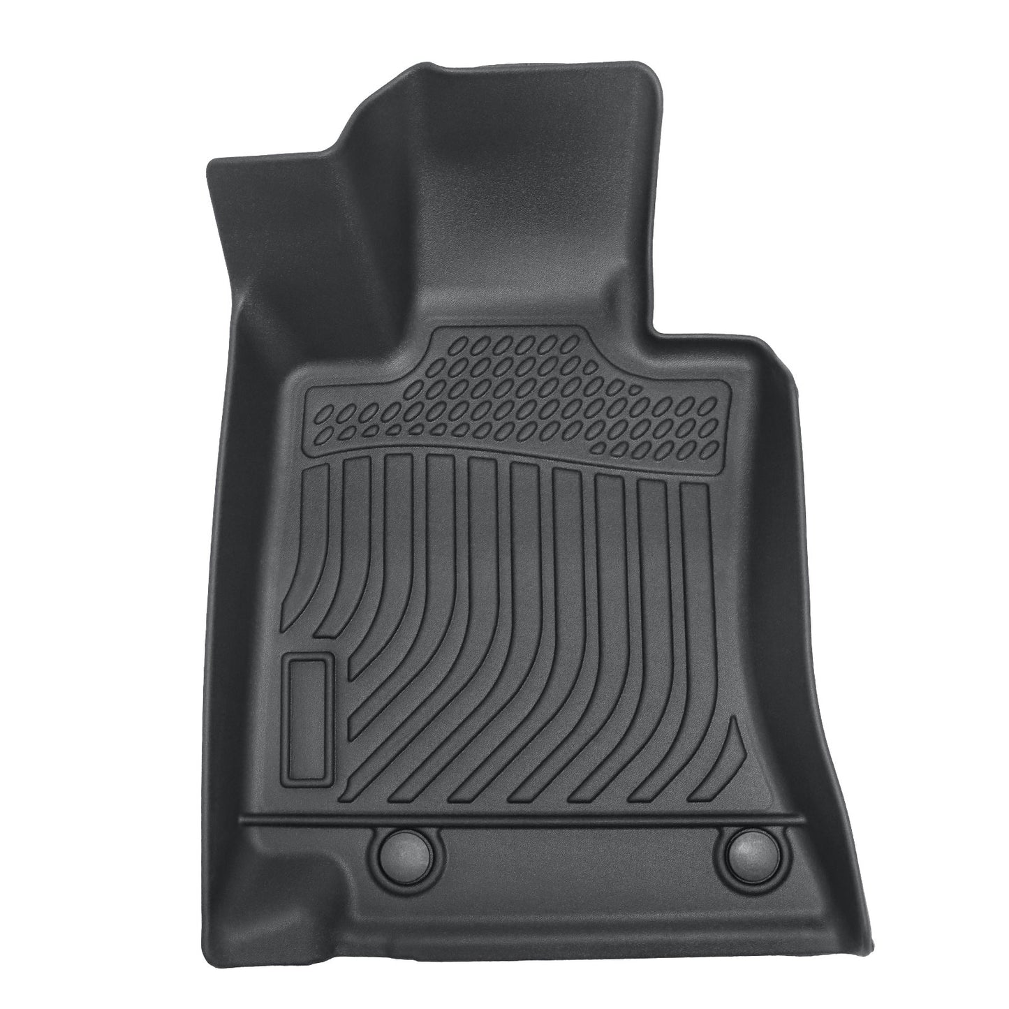 3D Model Floor Mats Liner All Weather TPE For 2024 Benz E-Class 3PCS Black NEW
