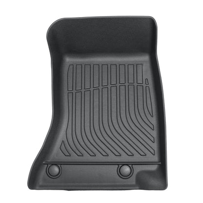 3D Model Floor Mats Liner All Weather TPE For 2024 Benz E-Class 3PCS Black NEW