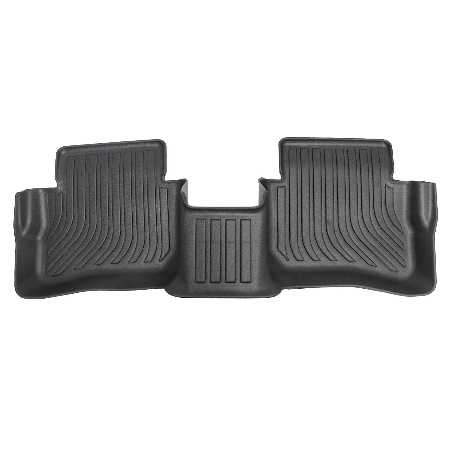 3D Model Floor Mats Liner All Weather TPE For 2024 Benz E-Class 3PCS Black NEW
