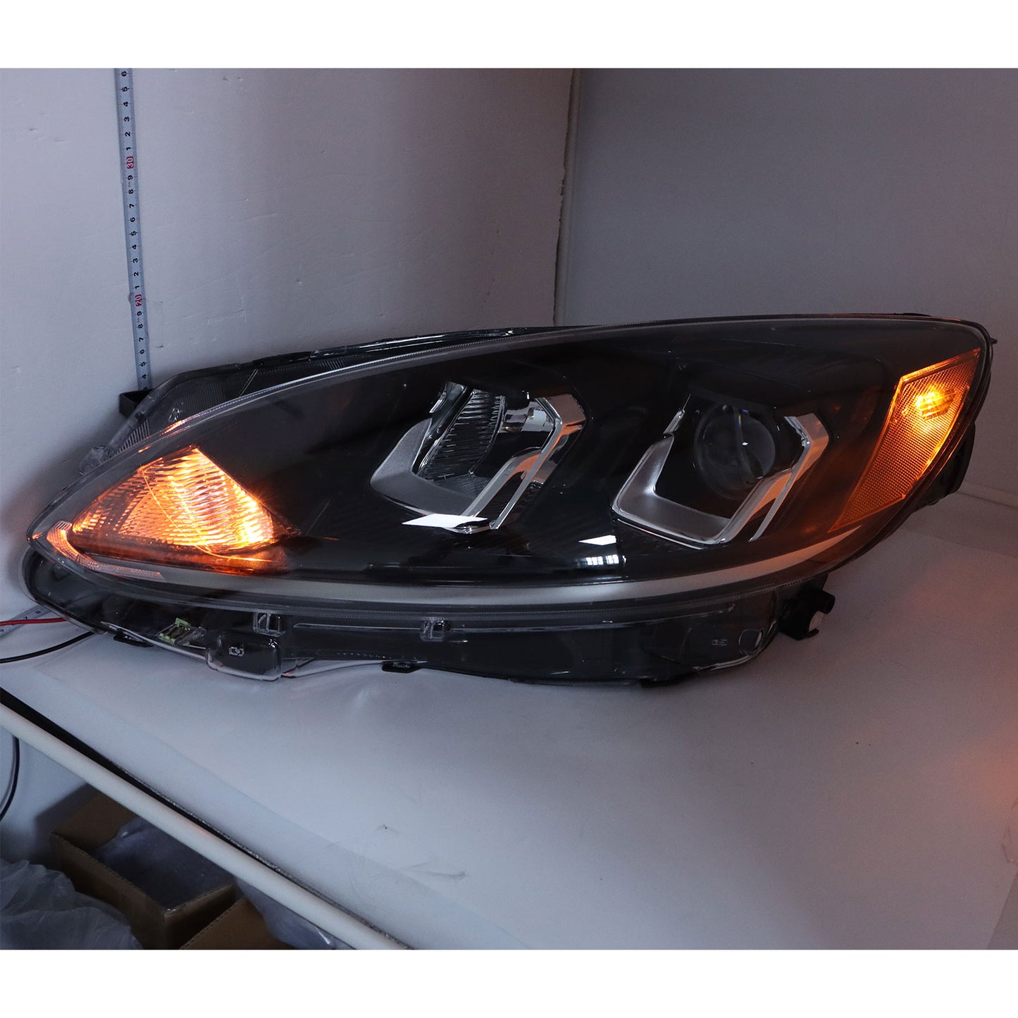 Left Driver Headlight Assy For Ford Escape S 2020-2022 Halogen w/Bulb LJ6Z13008B