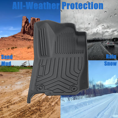 Floor Mats Liner For Mercedes-Benz 2016-2019 GLE Class C292 TPE All Weather New