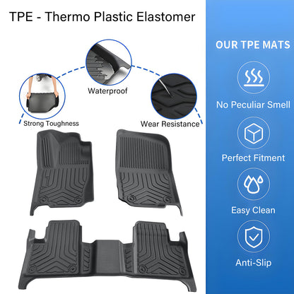 Floor Mats Liner For Mercedes-Benz 2016-2019 GLE Class C292 TPE All Weather New