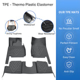 Floor Mats Liner Set For 1999-2018 Mercedes-Benz G Class W463 TPE Waterproof New