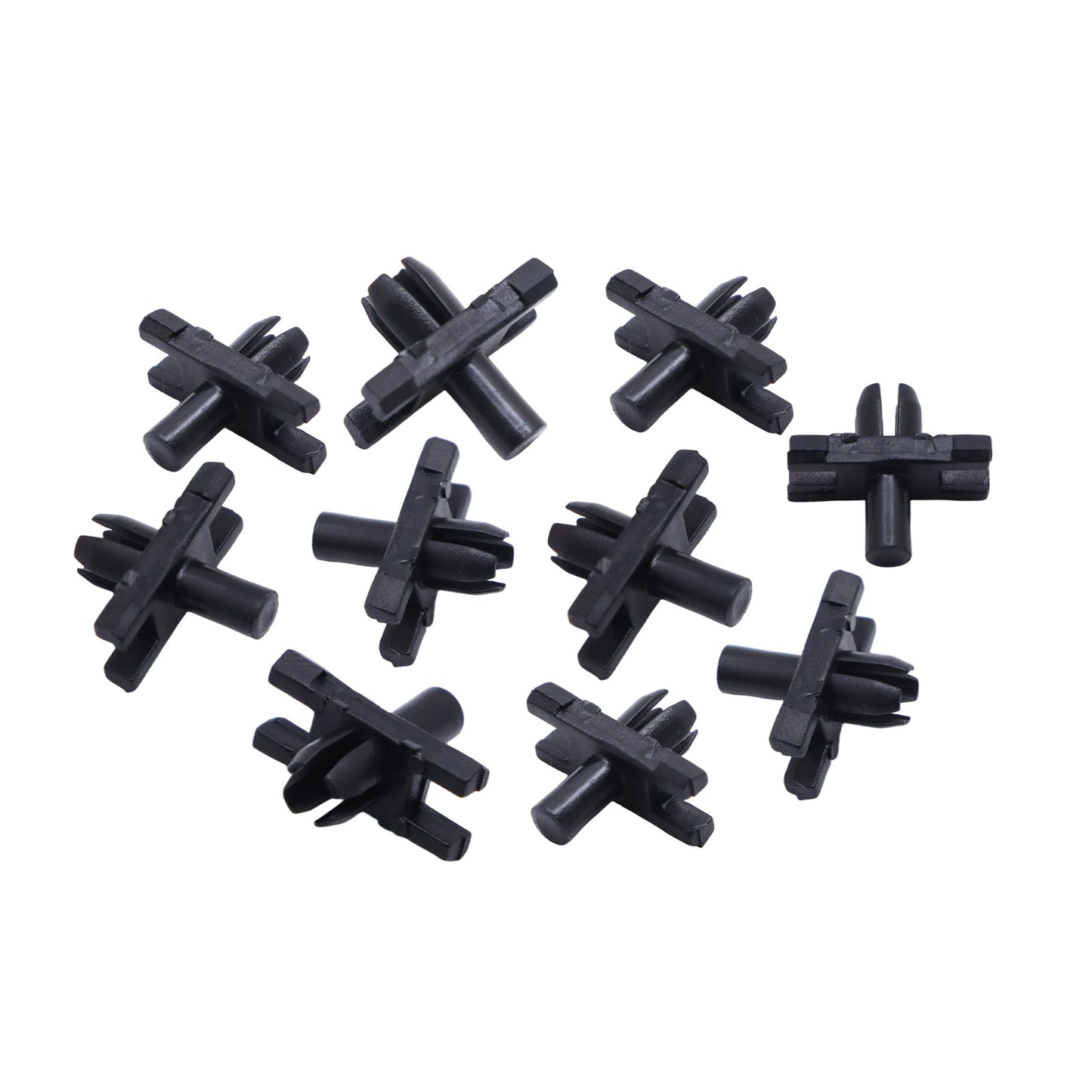 For BMW E10 1602 2002 2002tii Nylon Body Side Moulding Retainer Clips 50x 6.3mm