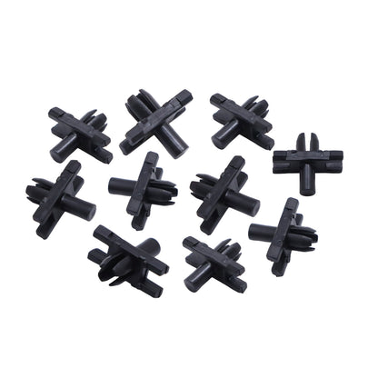 For BMW E10 1602 2002 2002tii Nylon Body Side Moulding Retainer Clips 50x 6.3mm