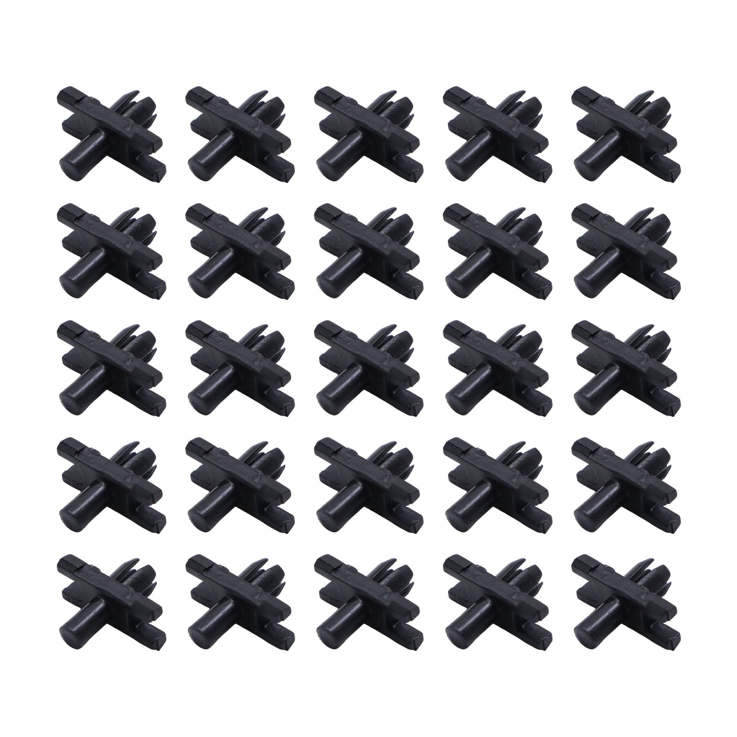 For BMW E10 1602 2002 2002tii Nylon Body Side Moulding Retainer Clips 50x 6.3mm