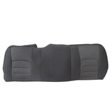 2013-2018 For Dodge Ram 1500 Rear Bench Bottom & Top & Headrest Seat Cover Gray