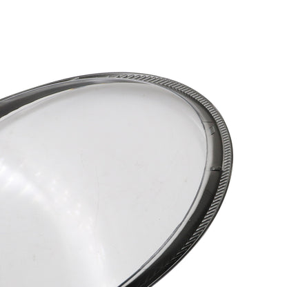 For Porsche 997 911 Carrera 2006-12 Headlight Lens Cover Shell Pair Black border