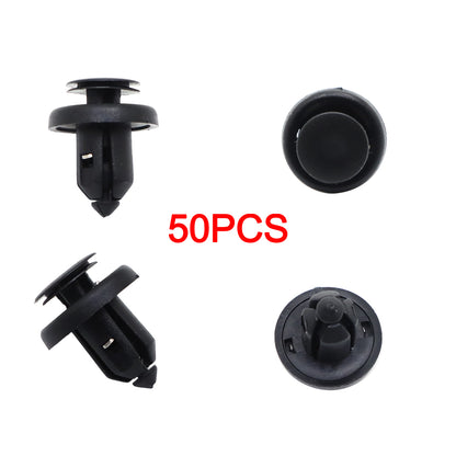 50 Pcs Nylon Bumper Fender Clips fits Honda Replaces 91505-S9A-003 USA