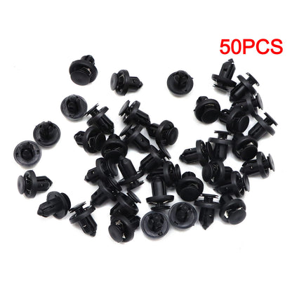50 Pcs Nylon Bumper Fender Clips fits Honda Replaces 91505-S9A-003 USA