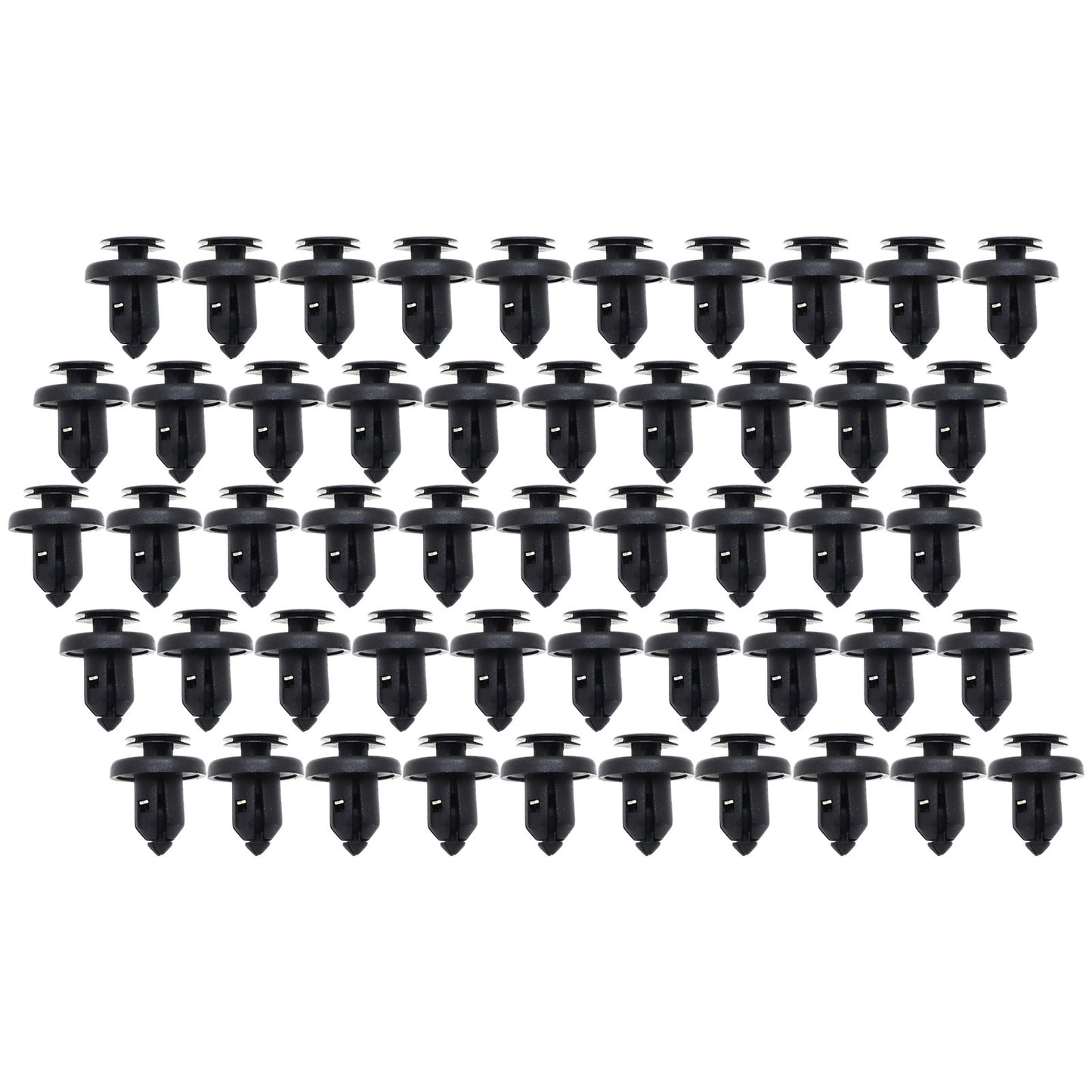 50 Pcs Nylon Bumper Fender Clips fits Honda Replaces 91505-S9A-003 USA