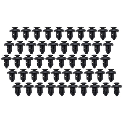 50 Pcs Nylon Bumper Fender Clips fits Honda Replaces 91505-S9A-003 USA
