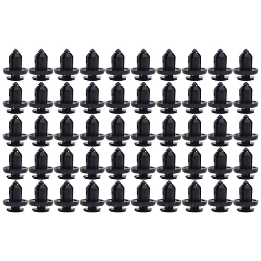 50 Pcs Nylon Bumper Fender Clips fits Honda Replaces 91505-S9A-003 USA