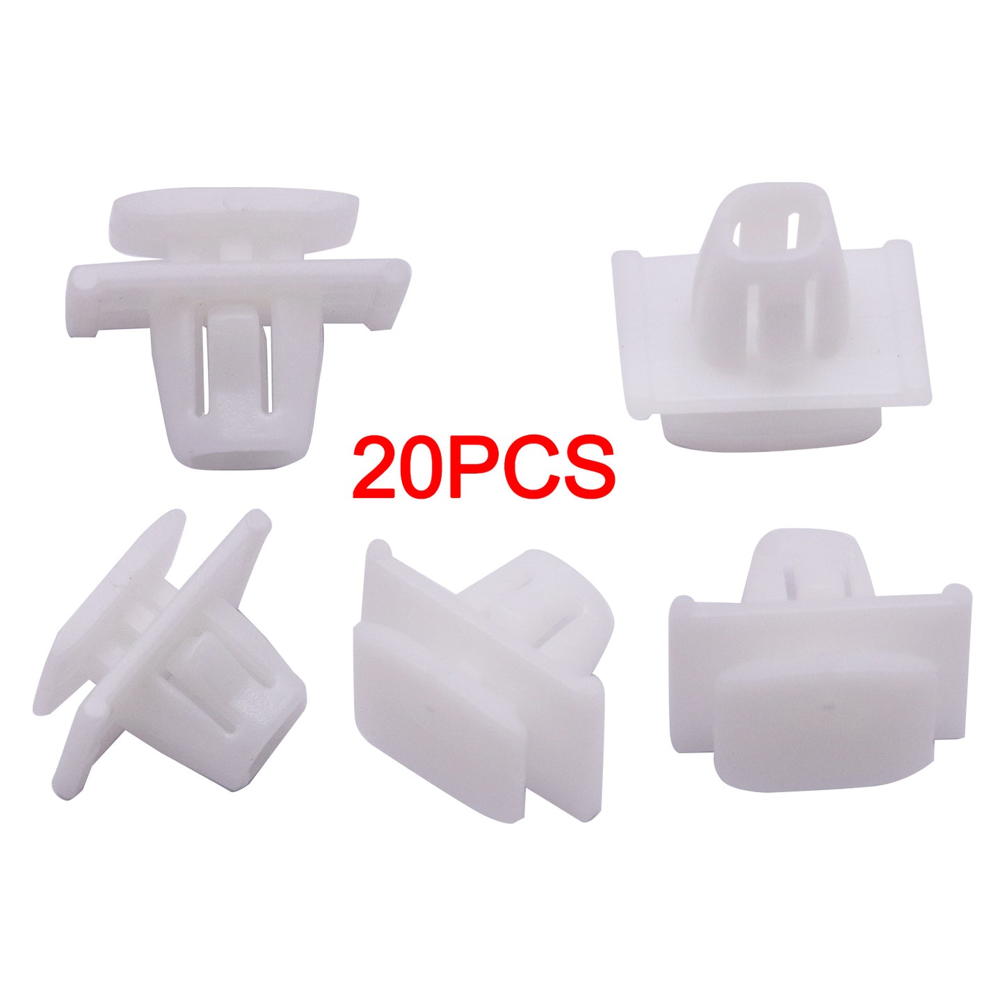 20Pcs for Honda CR-V Outer Side Door Trim Moulding Retainer Clips 75315-S9A-004