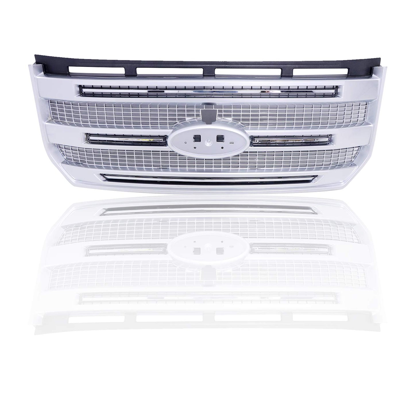 New Front Grille Grill Fits For Ford F-150 Platinum 2015 2016 2017 FL3Z-8200-UA