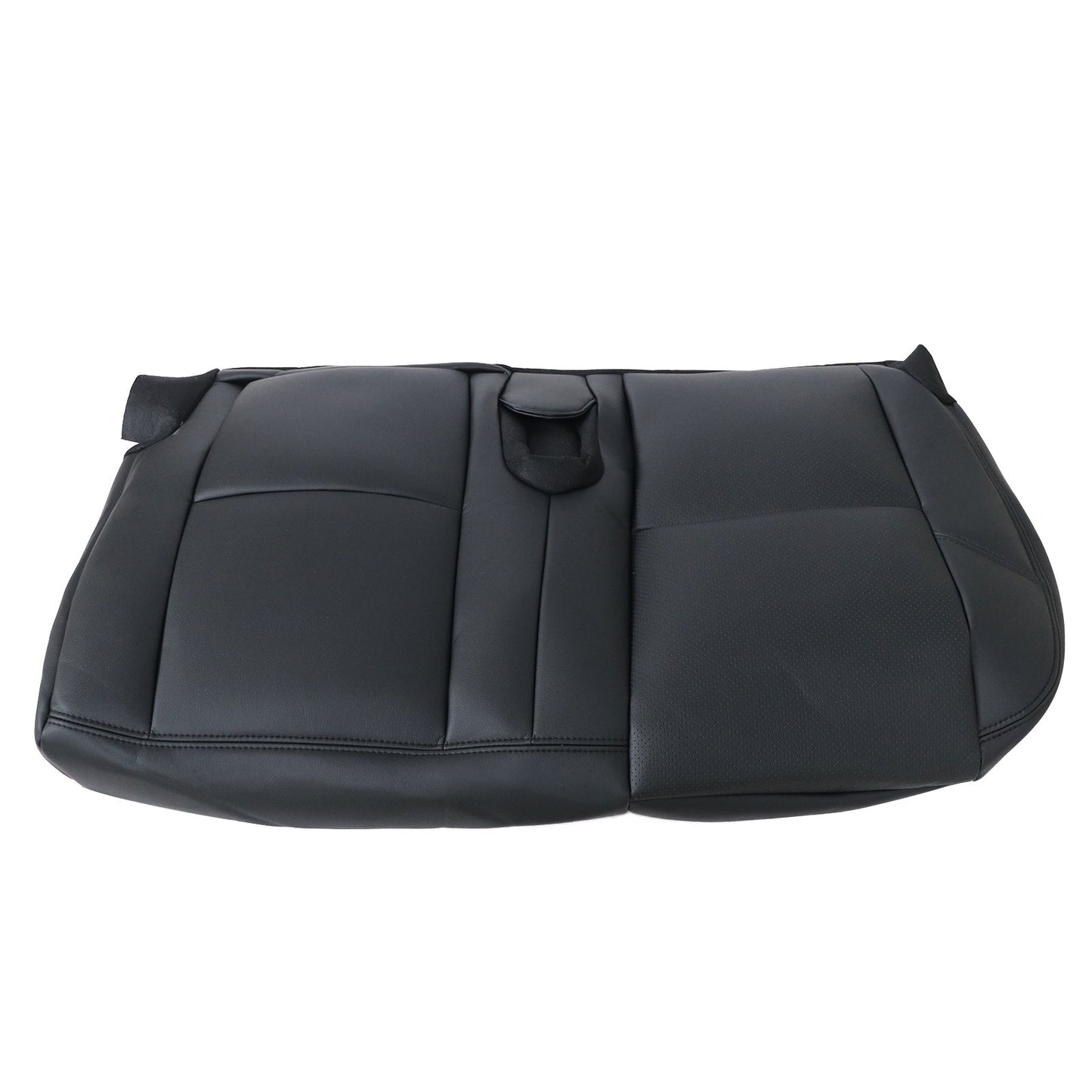 Perforated Full 2nd Row Bench Seat Cover Black For 2007-2014 Cadillac Escalade