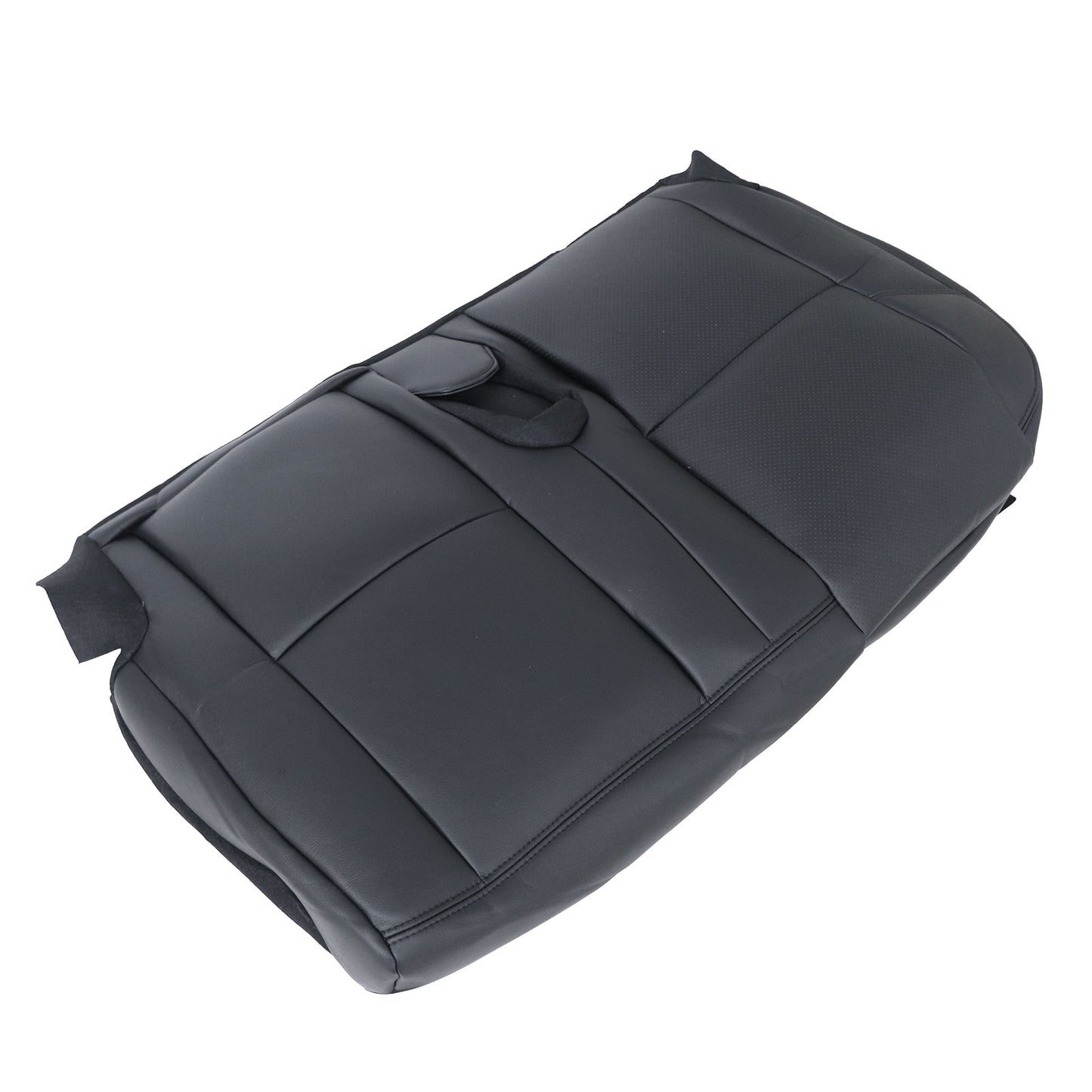 Perforated Full 2nd Row Bench Seat Cover Black For 2007-2014 Cadillac Escalade