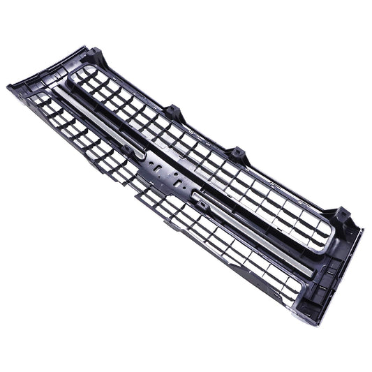 Fit 2007-2010 Silverado 2500HD 3500 HD Chrome Black Grille With Insert 25825521
