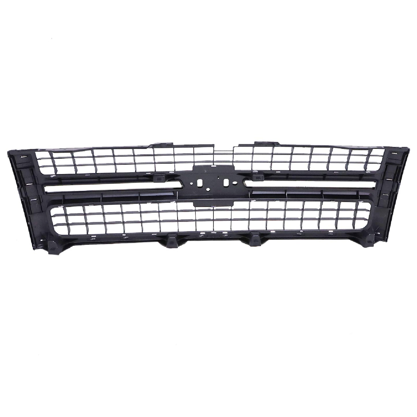 Fit 2007-2010 Silverado 2500HD 3500 HD Chrome Black Grille With Insert 25825521