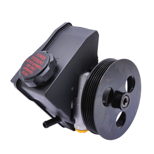 Power Steering Pump w/ Pulley & Reservoir For Pontiac G6 Saturn Relay Aura