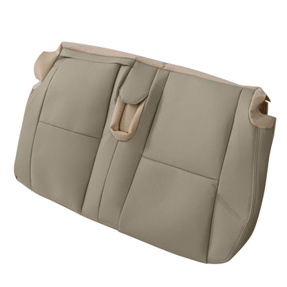 Perforated Full 2nd Row Bench Seat Cover Tan For 2007 2008 Cadillac Escalade US